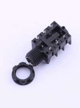 PJ-625A 音频连接器(耳机) 6.35mm耳机座 两件套 插件