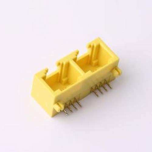 HC-WK88-MIH12-1X2-Y2 以太网连接器(RJ45 RJ11) 弯插 不带LED 插