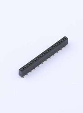 X1311FVS-24-C43D35R2 排母 间距:1.27mm 1x24P 立贴 SMD,P=1.27m