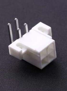 39291047 线对板针座 2x2P 间距:4.2mm 弯插 弯插,P=4.2mm