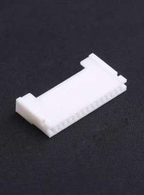 HX20022-15R 胶壳(线对板/线对线) 1x15P 2mm 白色 P=2mm
