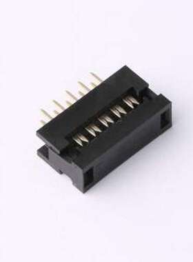 DS1018-102BX IDC刺破式连接器(牛角/简牛) 2.54mm 2x5P 排数:2