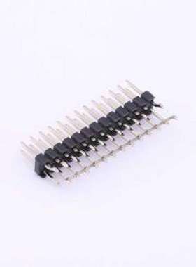 PZ254-2-13-WS 排针 2x13P 间距:2.54mm 方针 卧贴 黑色 SMD,P=2.