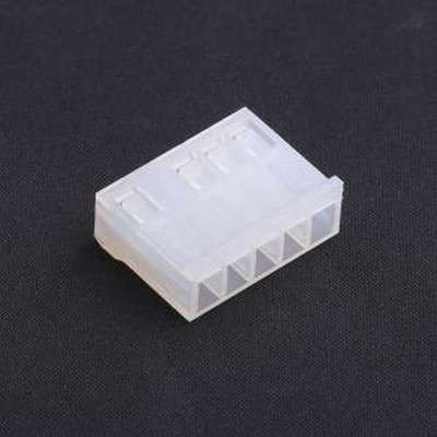 HX39607-4Y 胶壳(线对板/线对线) 1x4P 3.96mm 透明 P=3.96mm