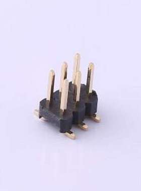 X6521WVS-2x03H-C60D74 排针 2x3P 间距:2.54mm 方针 SMD,P=2.54m