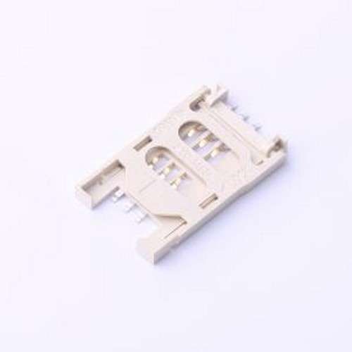 CS-SIM146D-06WZ SIM卡连接器 拔插式 MiniSIM卡 卡座 SMD