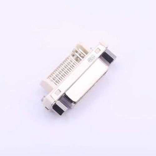 QH11121-DAT1-4F D-Sub/VGA连接器 DVI 母 弯插