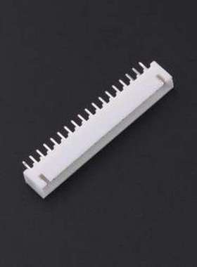 TJC3-18A-K 线对板针座 1x18P 间距:2.5mm 直插 插件,P=2.5mm