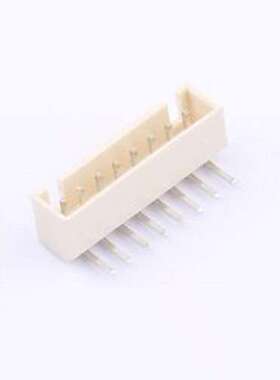HC-XHB-8AW-M 线对板针座 1x8P 间距:2.5mm 弯插 系列:XH 弯插,P=
