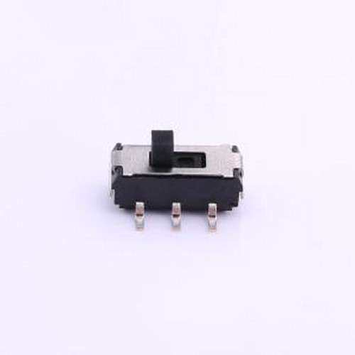 MST22D18G2 滑动开关 两档立式贴片 6脚拨动 柄长2.0MM SMD,3.6x9