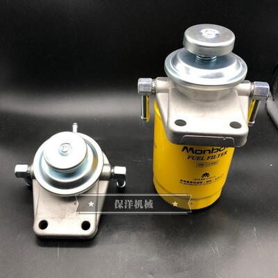 拖拉机M704  M954久保田V3800 V2203 V2403发动机柴油滤芯座总成