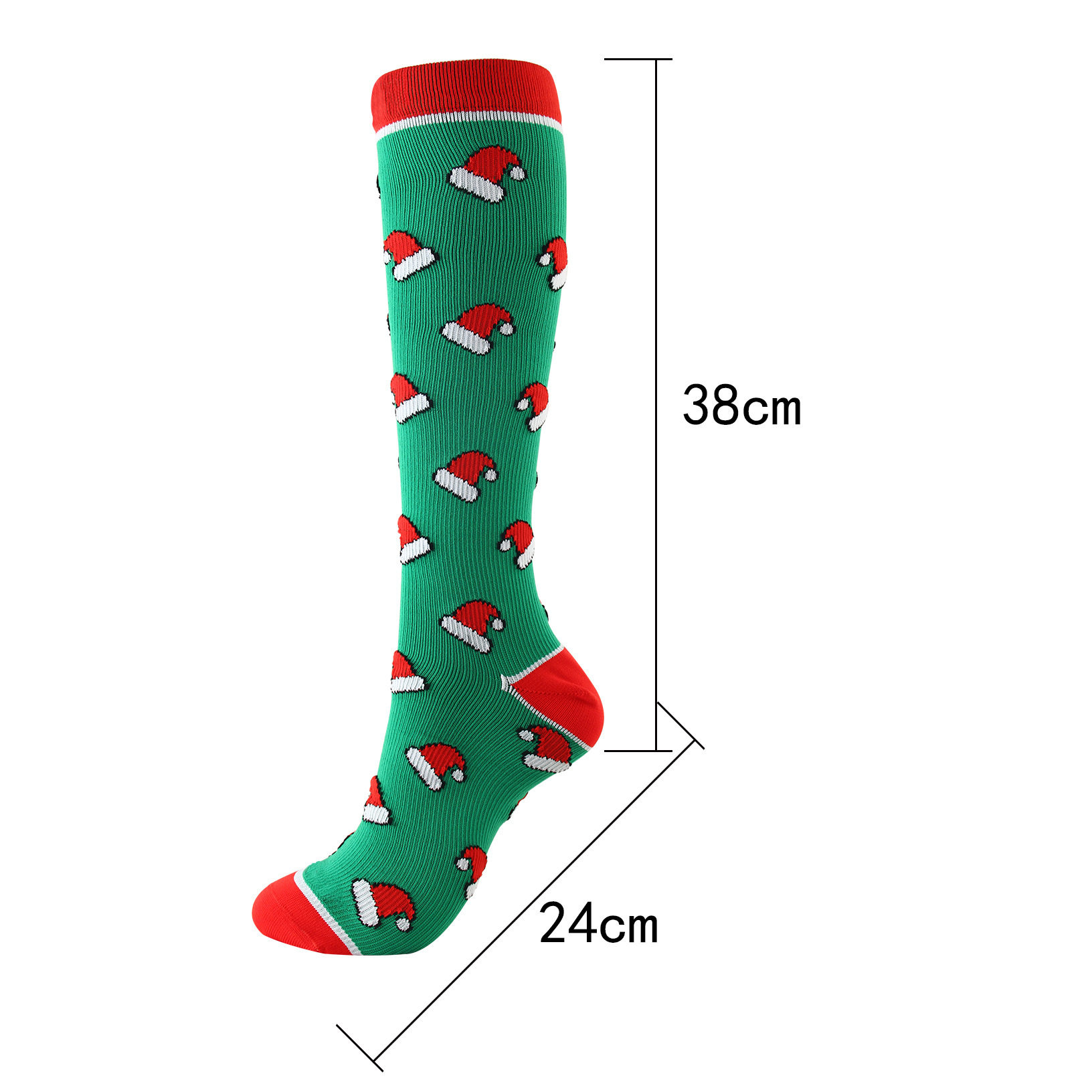 Holiday Sports Compression Socks: Graduated Pressure - Taobao product photo 2
