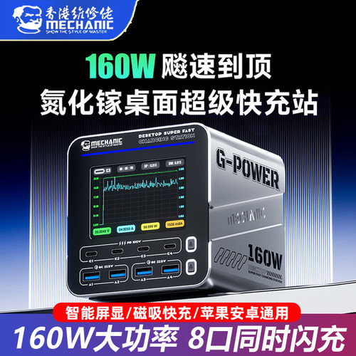 维修佬氮化镓桌面超级快充站