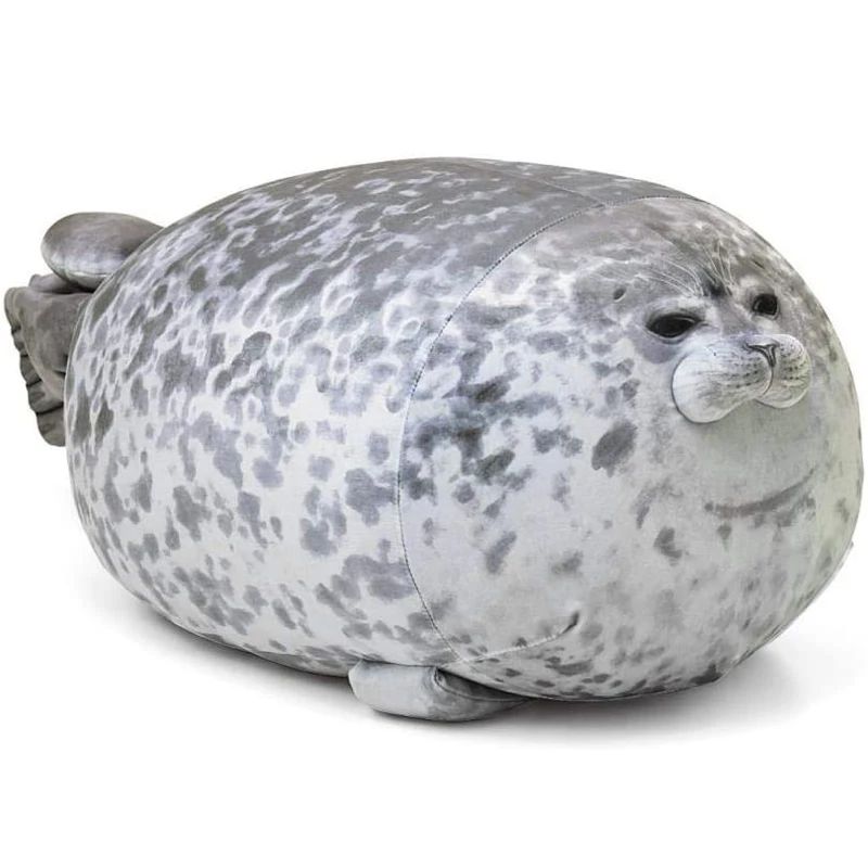 23.7 inch Large Seal Plush Toy Soft Stuffed Sea Lion Toy Chu
