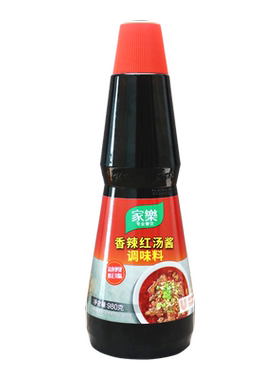 家乐香辣红汤酱980g湘菜热炒凉拌