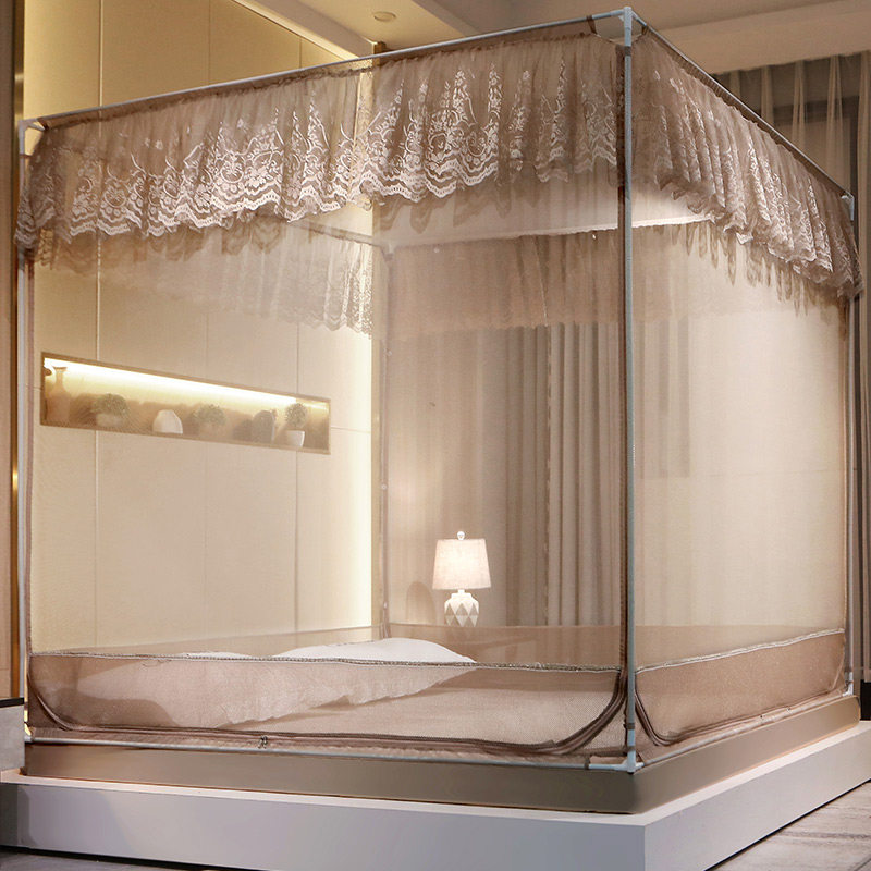 床笠款蚊帐家用卧室防摔儿童2023新款婴儿防止掉床蒙古包坐床式i.