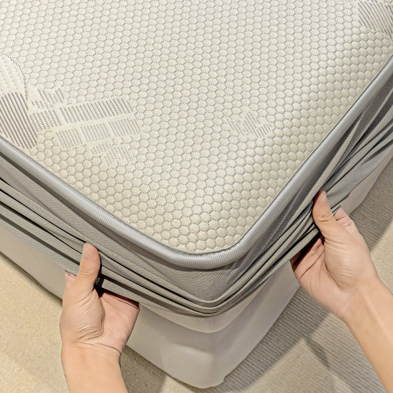 冰豆豆凉席三件套2025新款可机洗床笠款学生宿舍单人夏季冰丝席子,床上用品,冰丝席,淘宝优惠券,粉丝福利购,淘宝优惠卷