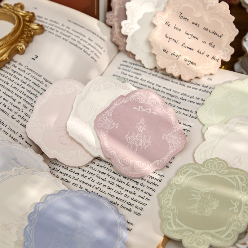 柏林心事N次贴纸先生三享装原创轻复古手账学生便利贴办公便签本