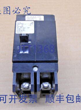 供应BQCH2B020 BQCH 断路器 20 安培 2 极 277480V 2P 20A