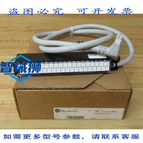 原装供应 罗克韦尔AB 1492-CAB010R71 电缆 1492CABO1OR71
