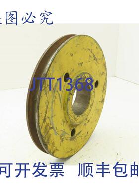 供应T24656C 黄色钢丝绳滑轮滑轮 9-18 英寸外径铸铁滑轮组