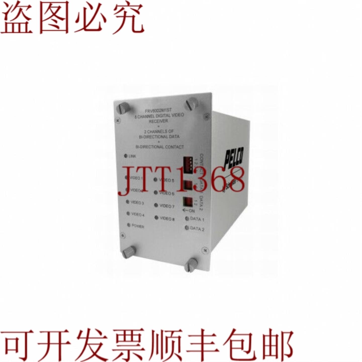 供应Pelco FTV80D2M1ST 8 通道 ST 光纤发射器结构多模式