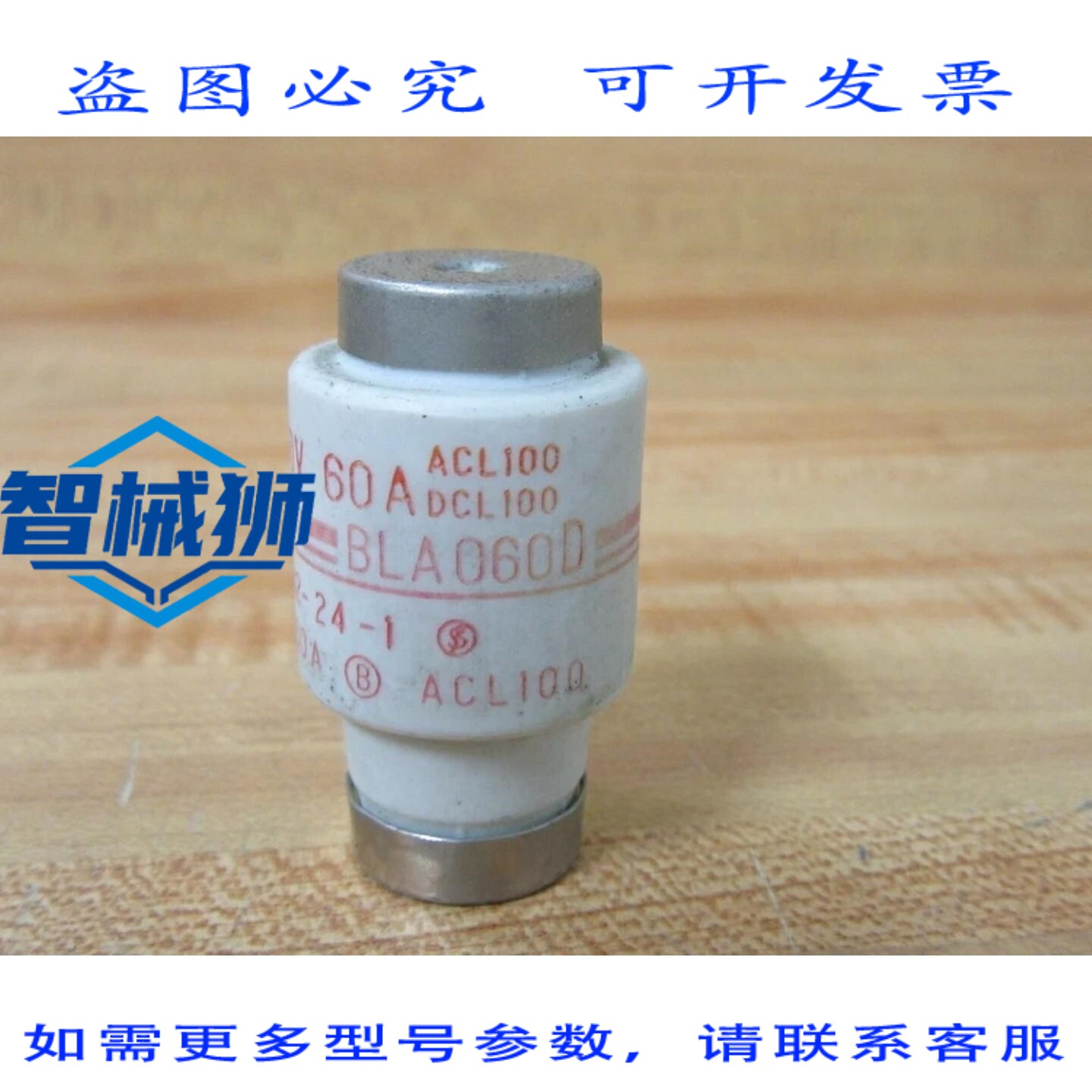 原装供应 电气 BLA060D 带指示灯的熔断器(12 个装)