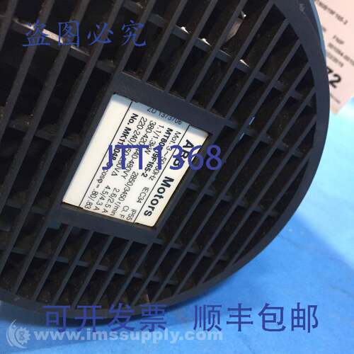原装供应MT80B19F165-2 2850/3450 RPM 电机 FNIP