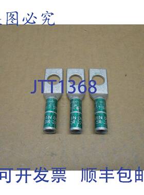 供应3  BURNDY YA1C-N 压缩接线片 1STR N75 绿色 11  375