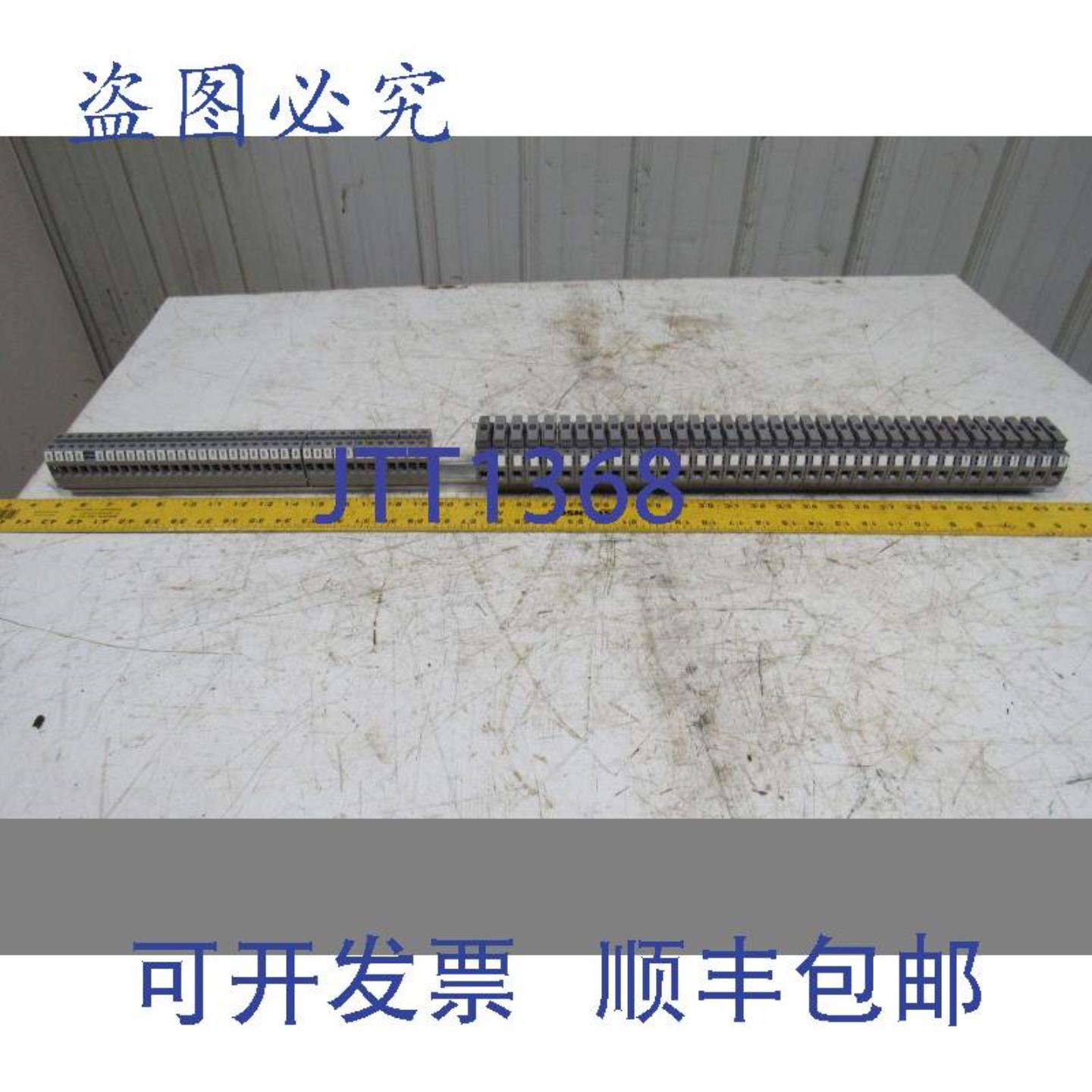 供应Entrelec011537805M1016保险丝座接线端子DIN导轨安装36个装
