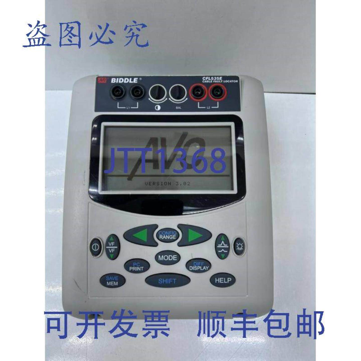 供应MEGR AVO BIDDLE CFL535E 电缆定位仪