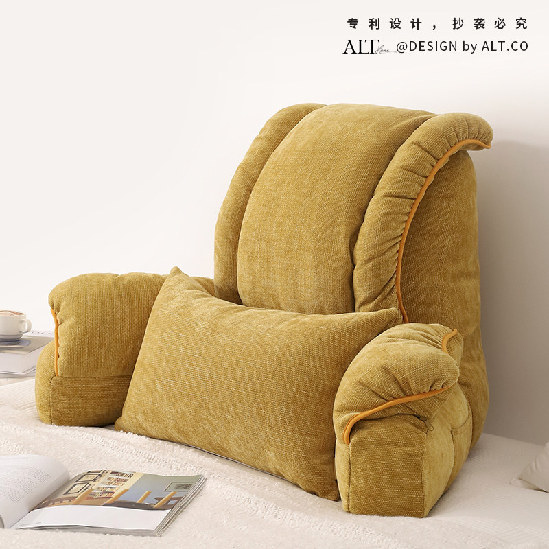 床头软包大靠背垫卧室榻榻米躺床上玩手机靠背沙发护腰靠垫靠背枕,居家布艺,床头靠垫,淘宝优惠券,粉丝福利购,淘宝优惠卷