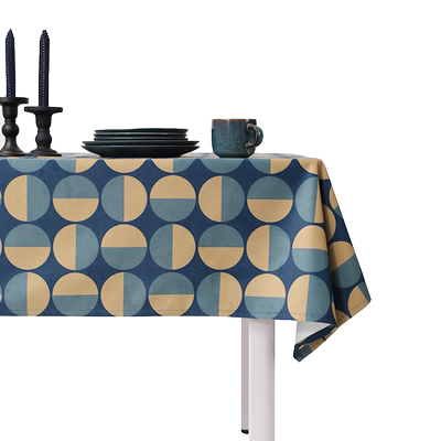 轻奢餐桌布2025新款高级感防污桌布艺茶几布家用盖布长方形耐脏