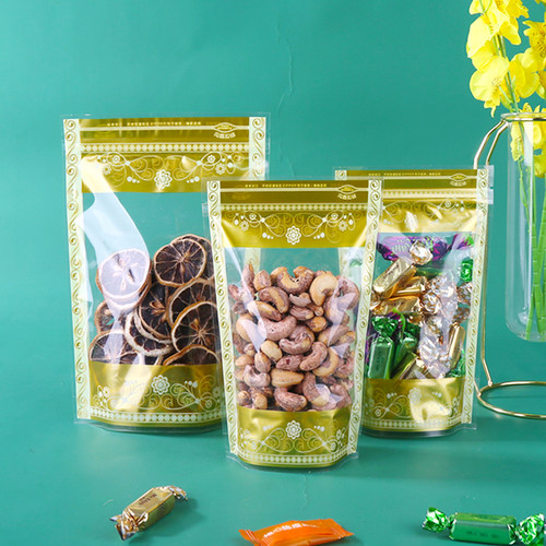 彩色印花自封自立袋防潮食品包装