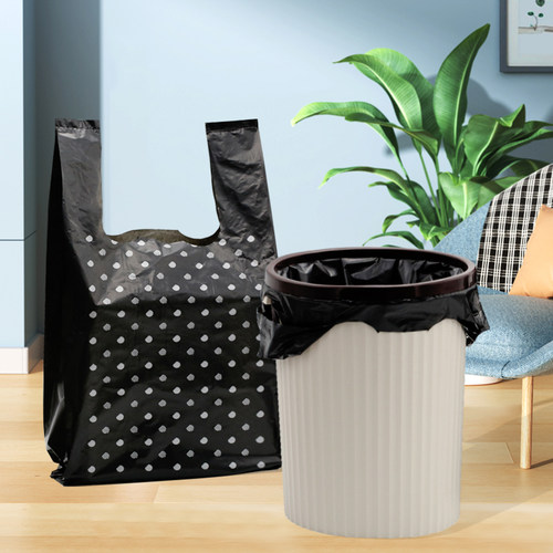 加厚隐私加密黑色垃圾塑料袋卫生