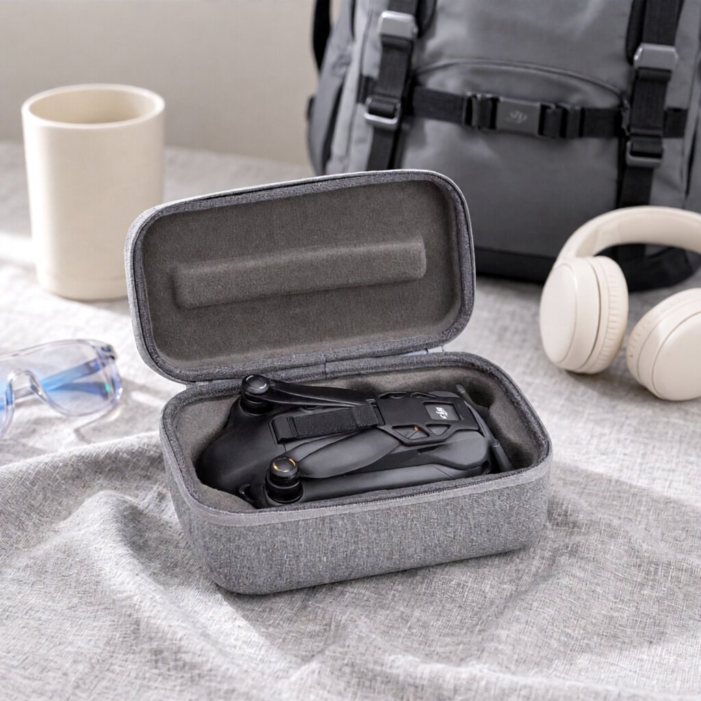 适用大疆Mavic4硬壳主机包RRO2带屏遥控器收纳御4套装机身手拿包
