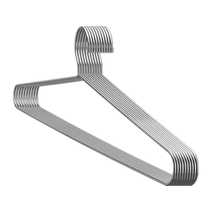 不锈钢家用大衣架晒被子床单专用长衣架宿舍阳台凉晾被套加大实心