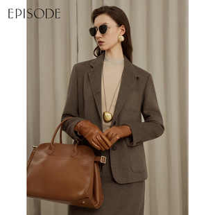 EPISODE2025年秋季通勤休闲百搭女式西装外套