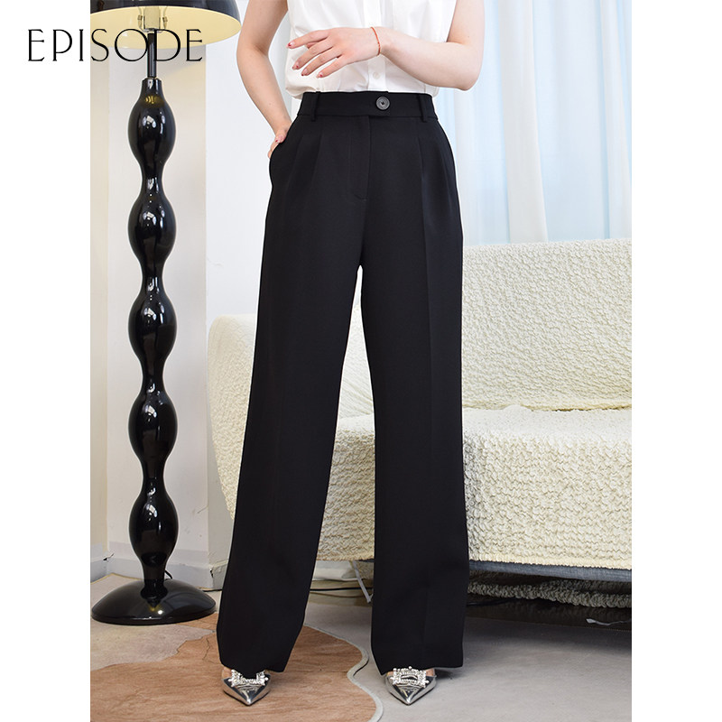 高腰百搭通勤EPISODE长休闲裤