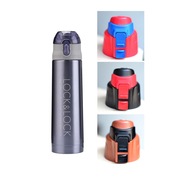 适合LOCK一键式 保温杯盖子配件 壶盖LHC6800FU替代盖迪斯尼杯5727