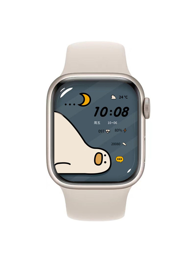 HUAQIANGBEI WATCHES9 스마트 시계 S10 전화 스포츠 심박수 APPLE 휴대 전화 남성과 여성에게 적합 41-46MM