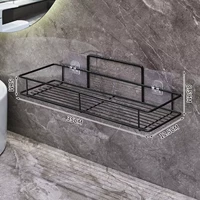 Черная ржавная железная корзина с липким крючком