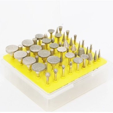 50pc玉石磨头套装 金属翡翠雕刻打磨抛光工具金刚砂磨头,标准件/零部件/工业耗材,磨头,淘宝优惠券,粉丝福利购,淘宝优惠卷