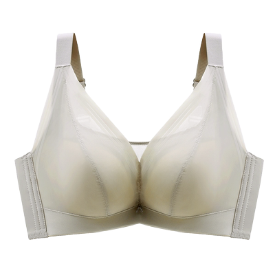有钢圈防下垂乳胶薄款大码内衣
