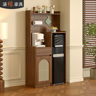 餐边柜茶吧机储物柜一体茶水柜饮水机上置物架杯具茶壶收纳柜G429