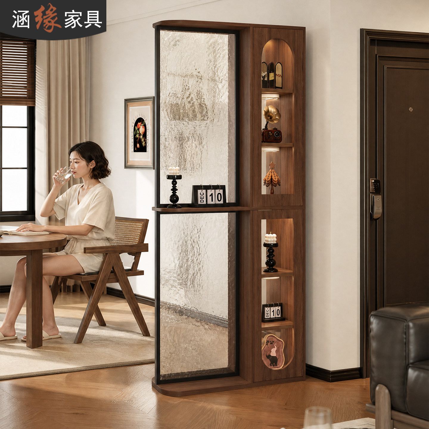 涵缘2026新款入户玄关柜正对门