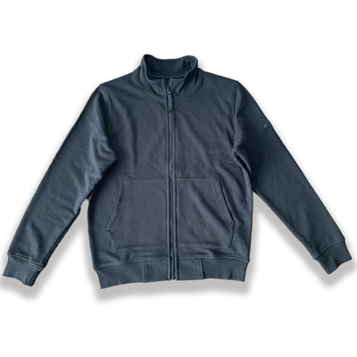 TOPSTONEY2025款秋季新货男士立领拉链运动休闲外套纯色简约上衣