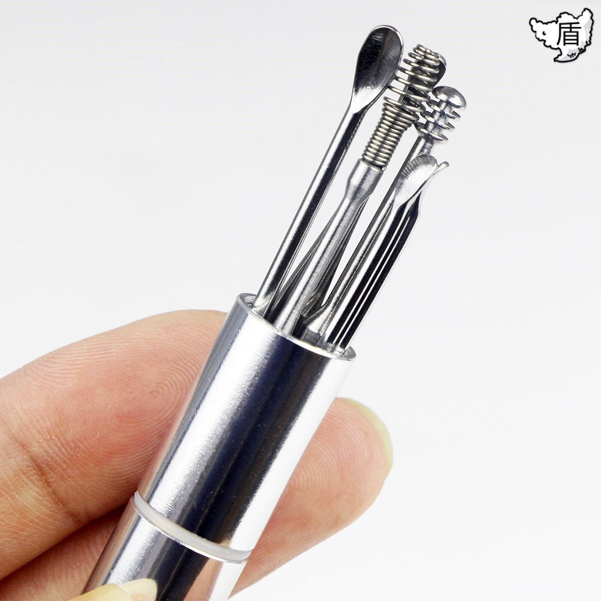 日本镊子双头便携扣耳屎