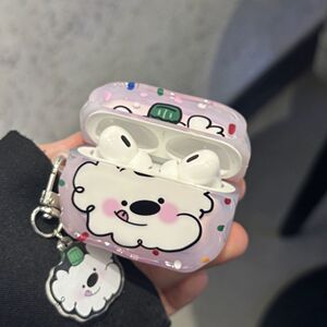 卷毛小狗airpods苹果蓝牙耳机壳