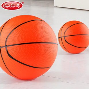 哈哈球卡通篮球儿童皮球拍拍球幼儿园男女学生球类玩具弹力球5号